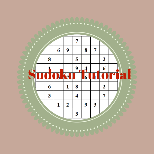 Sudoku Puzzle Tutorial by Conceptis Puzzles