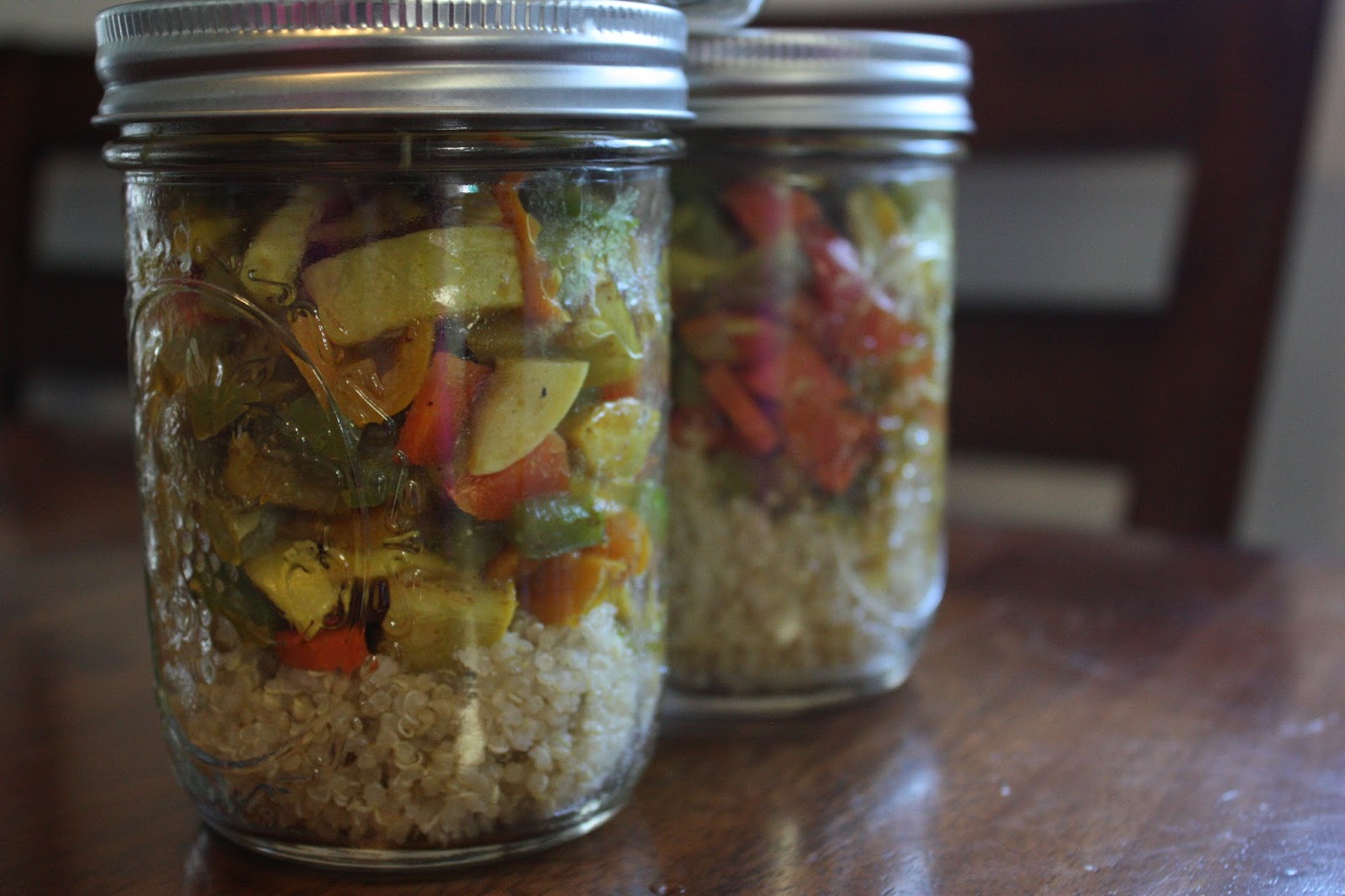 Vegetarian Mason Jar Meal (21 Day Fix Approved) Laura Sosa