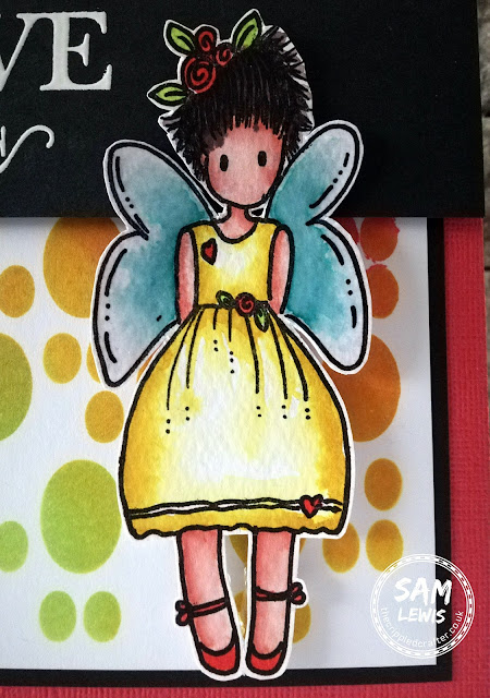 Fabulous Fairy Card by Sam Lewis AKA The Crippled Crafter