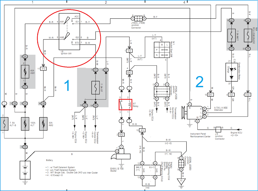 TOYOTA HILUX REVO WIRING - ENGINE: Toyota KD engine(1KD-FTV , 2KD-FTV)