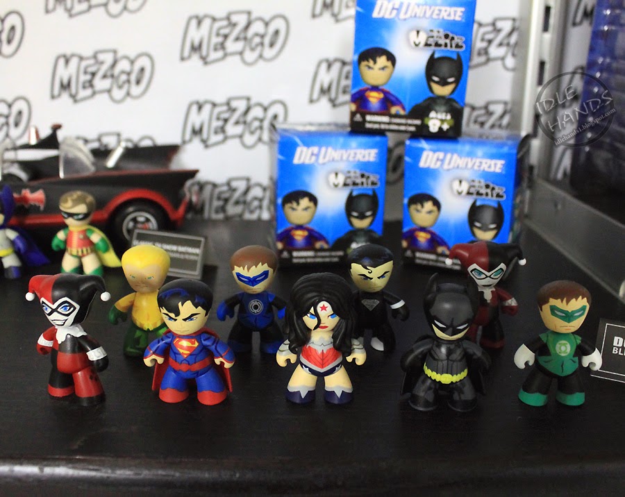 Idle Hands Toy Fair 2014 DC Universe & Classic TV Batman Blind Box Mini Mezitz
