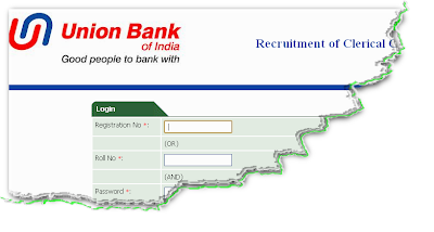 Union Bank Clerk Recruitment 2012 Online Form