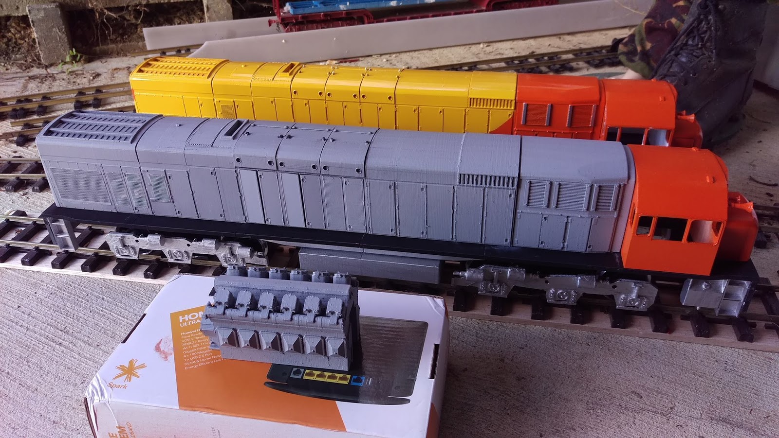 New Zealand Railway Models (Kiwi Trains) NZR DX (General Electric U26C)
