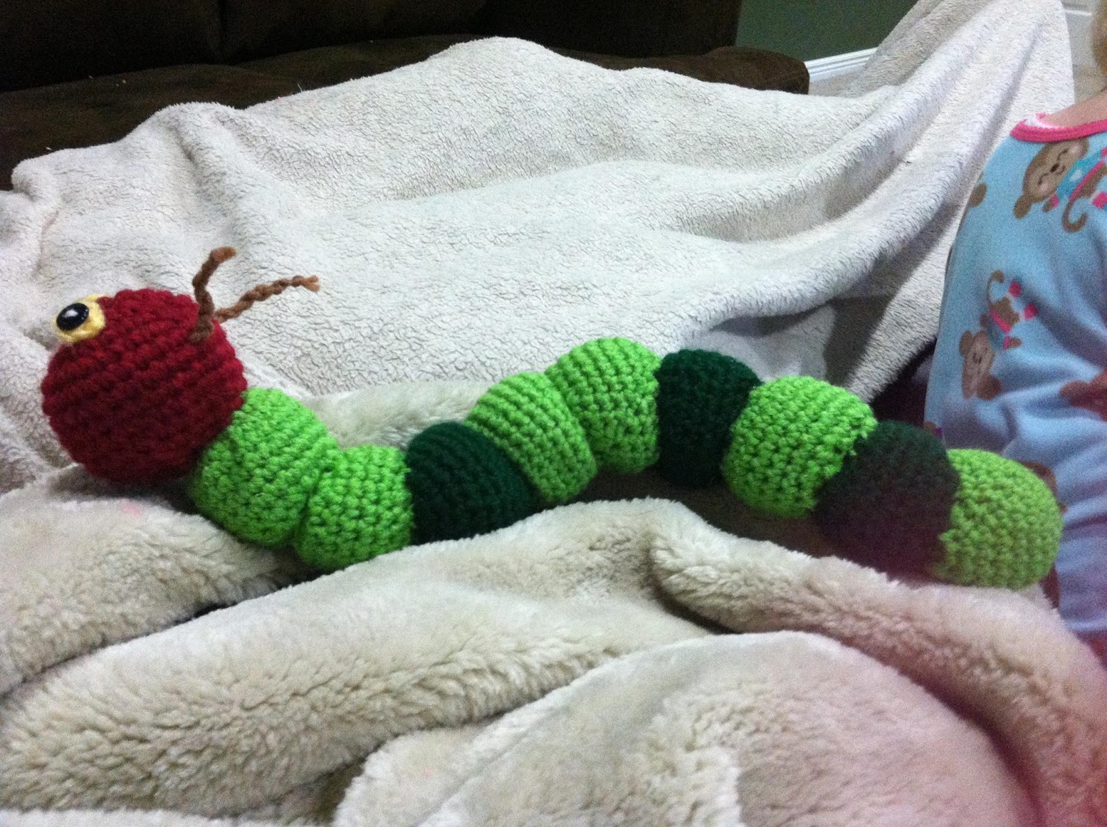 Kids Knit Hats Crochet The Very Hungry Caterpillar