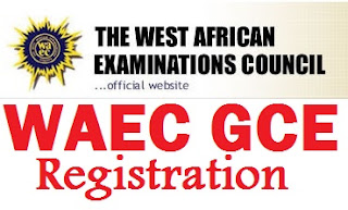 WAEC GCE Registration Announced