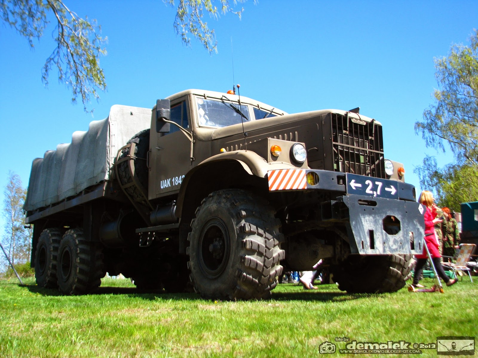 Zlot pojazdów militarnych Trzebież 2013 d3mol3k