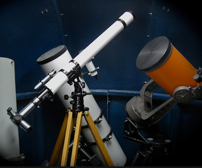 Sears and Roebuck Refractor and Celestron SCT Telescopes