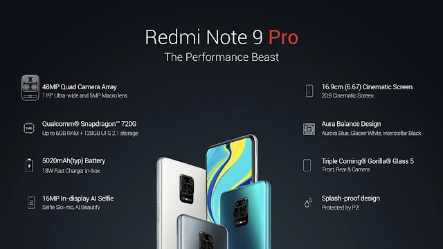 Redmi Note 9 Pro Max ve Note 9 Pro Tanıtıldı İşte Detaylı Özellikleri! Redmi Note 9 Pro Max ve Note 9 Pro Tanıtıldı İşte Detaylı Özellikleri!