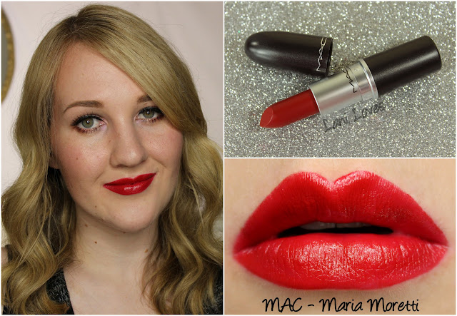 MAC Maria Moretti lipstick swatch MAC Maria Moretti lipstick swatch