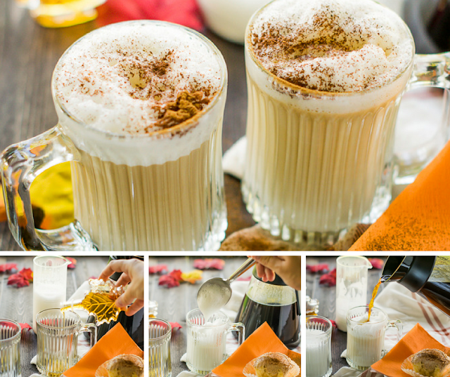 Maple Cinnamon Vanilla Cupcake Latte Macchiato Maple Cinnamon Vanilla Cupcake Latte Macchiato