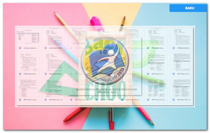  Dalam mencapai agenda pendidikan sesuai yang di harapkan RPP Matematika Sekolah Menengah Pertama Kelas 8 Kurikulum 2013 Revisi Baru