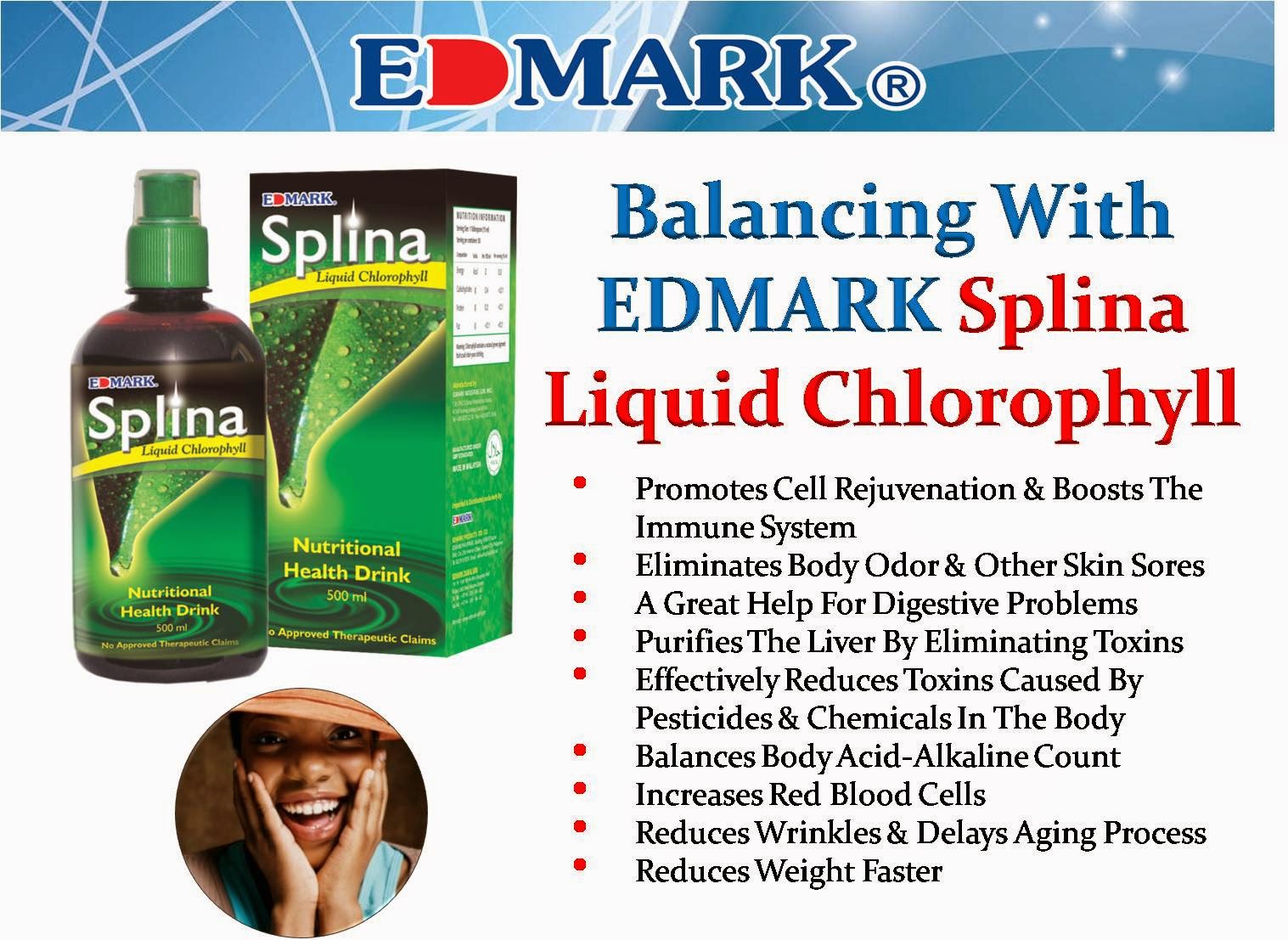 Take Back Your Health Edmark Splina Liquid Chlorophyll