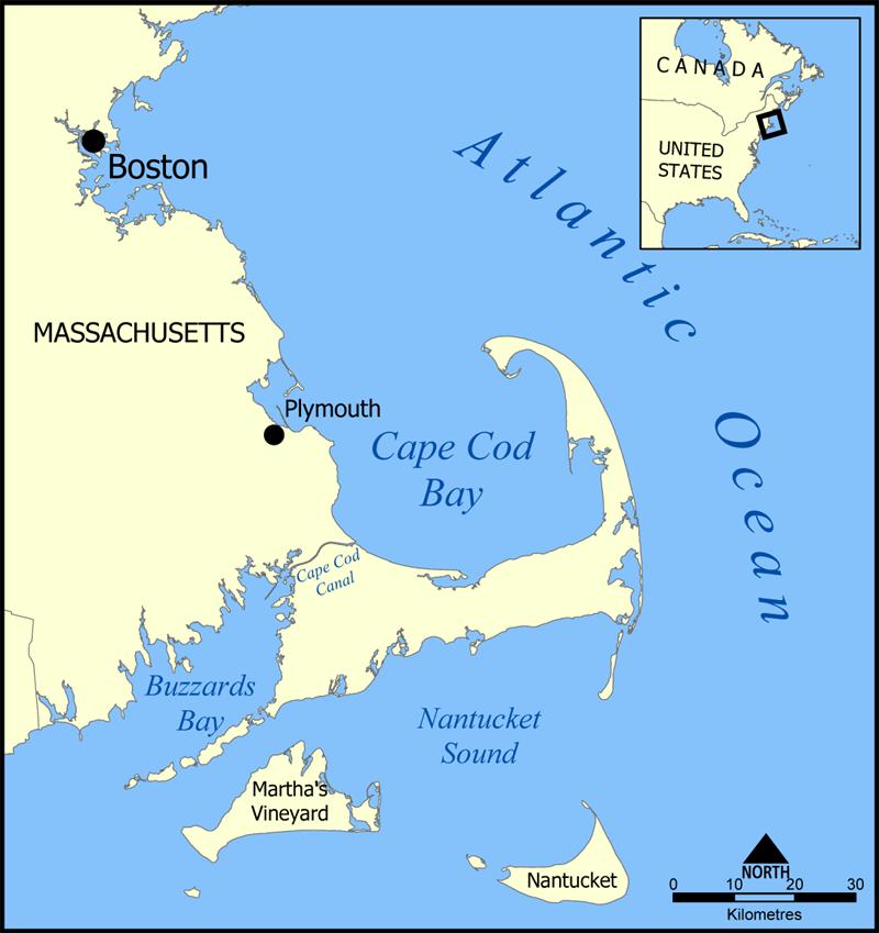 ATLANTIC COAST USA Day 6 Cape Code 20050722173319%2521Cape Cod Bay Map