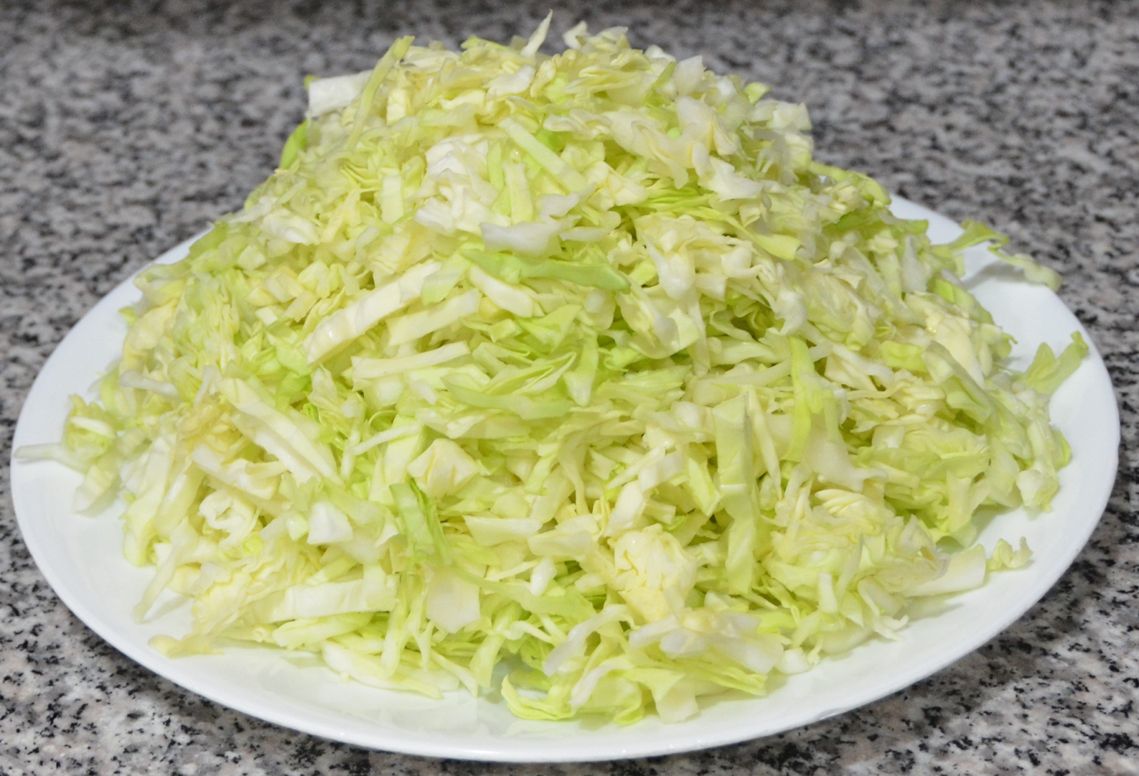 KD's Recipe Collections Cabbage, Green Onion and Potato Sabzi
