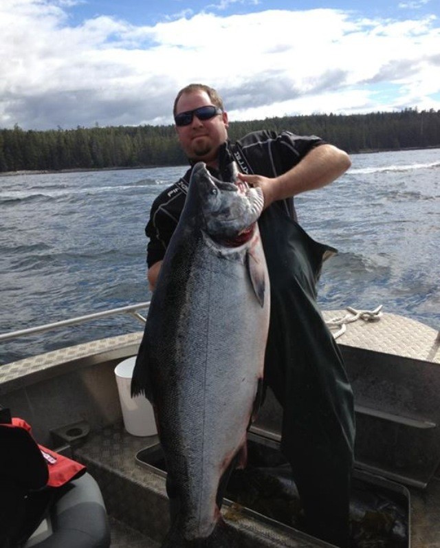 Durango Washington Nephew Joey Catches The Biggest King Salmon Of The