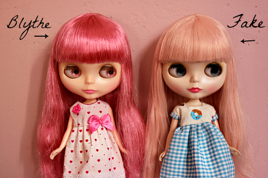 My blythe and me: Blythe, factory fakes.