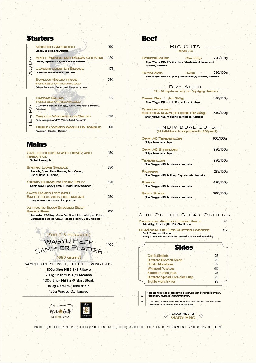 Altitude Grill Jakarta Steak and Confit Shallot HeyTheresia