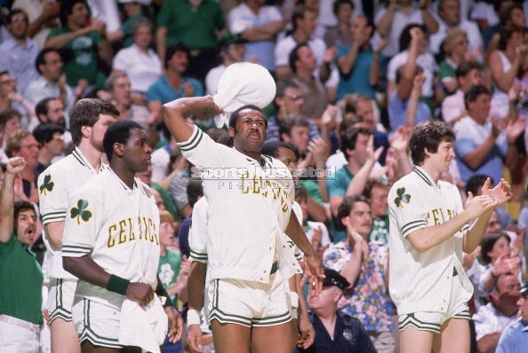 Lot Detail - Early 1980s M.L. Carr Boston Celtics Worn Warm-Up Jacket