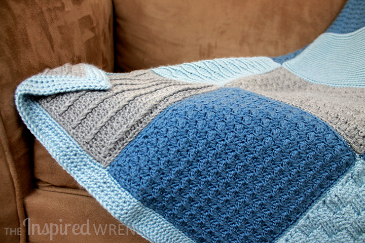 The Inspired Wren: Border! Crochet Along Afghan Sampler