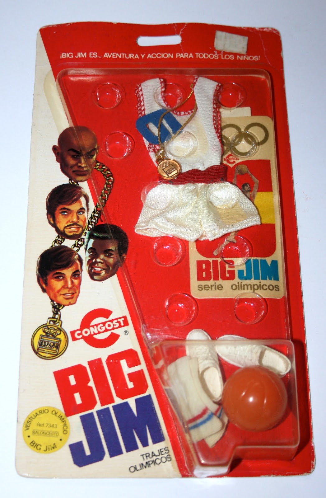 Big Jim - Série Sport - Tenue Olympique de Judo-Karaté (ref.7344) Congost