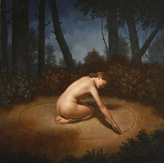 Tracciare il cerchio magico Wicca : Cerchio Magico.