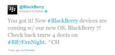 RIM: BlackBerry 7 phones coming