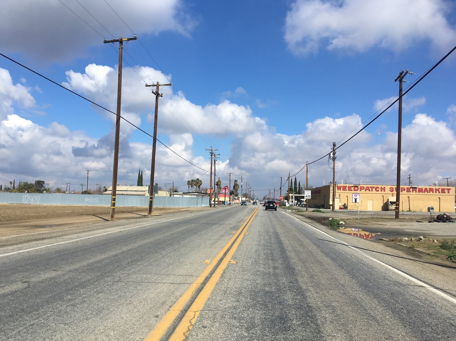 California State Route 184; the Weedpatch Highway