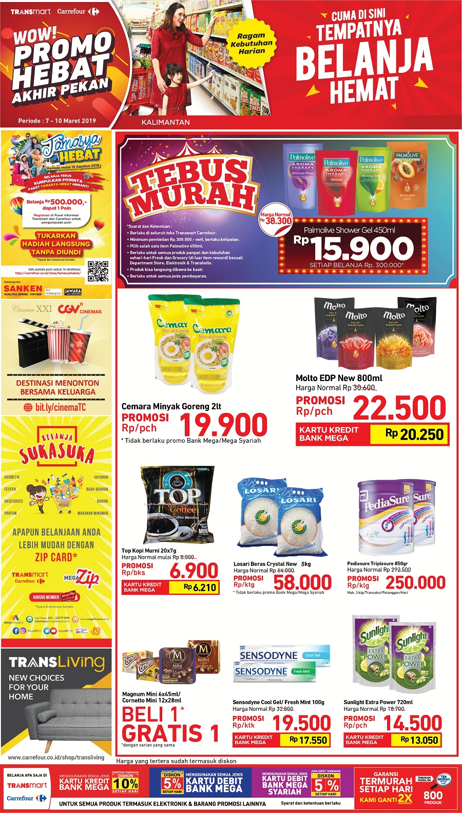 #Transmart #Carrefour - #Promo #Katalog Akhir Pekan Periode 07 - 10 Maret 2019 #Transmart #Carrefour - #Promo #Katalog Akhir Pekan Periode 07 - 10 Maret 2019