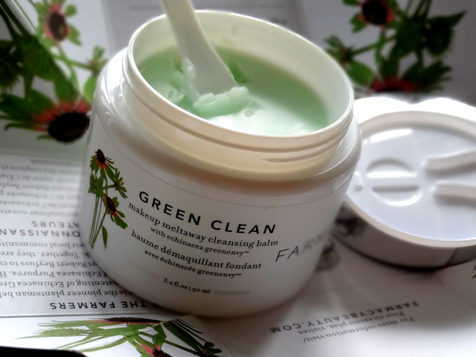 Makeup, Beauty and More Farmacy Green Clean Makeup Meltaway Cleansing Balm