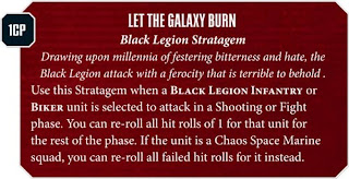 If you read the mouse over texts, leave a comment... chaos space marines 8th edition codex legion traits stratagems black legion alpha legion word bearers