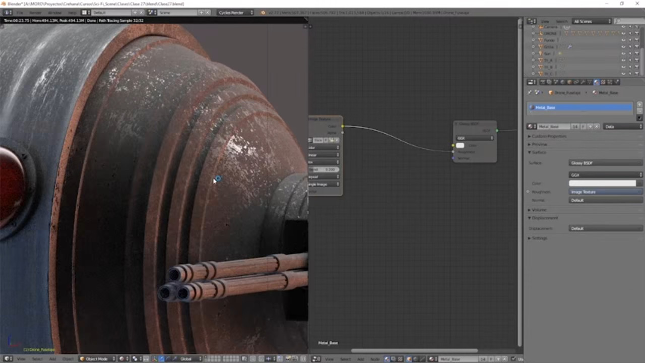 Aprende De 0 al 3D: Crea una escena Sci-Fi con Blender