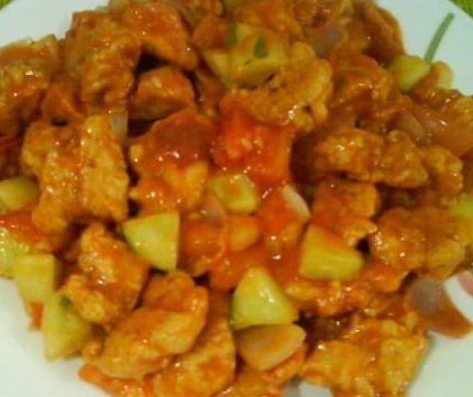 Asiadeli Sweet And Sour Chicken With Mayonnaise Chinese Recipe