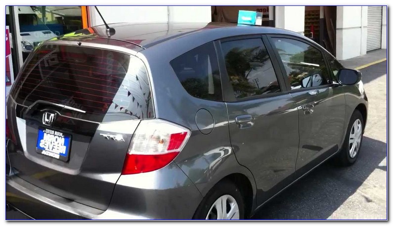 Rear Only Precut Window Tint For Honda Fit 2015-2018