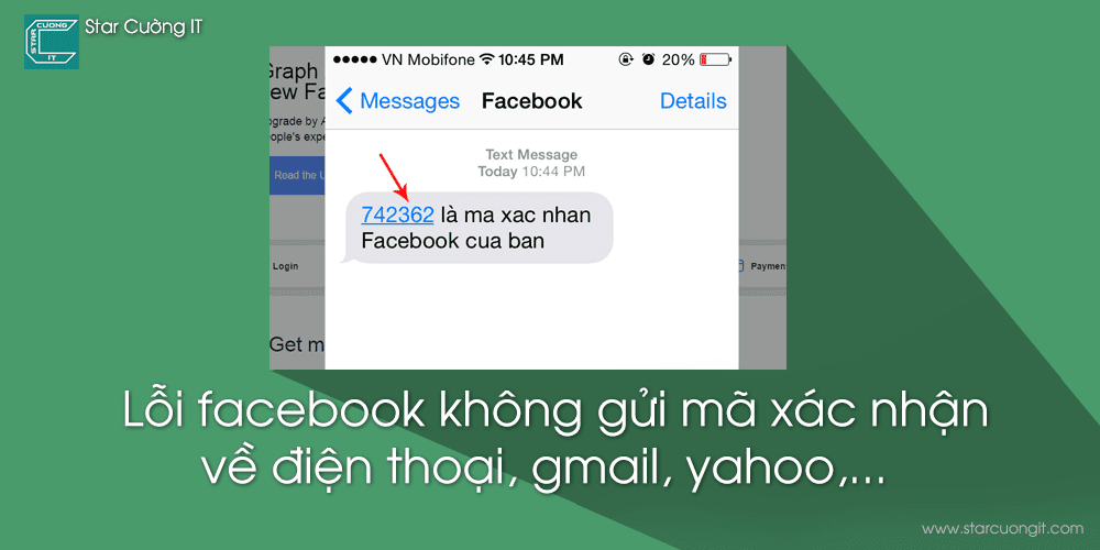 Khắc phục lỗi facebook không gửi mã xác nhận về điện thoại, gmail, yahoo,... Khắc phục lỗi facebook không gửi mã xác nhận về điện thoại, gmail, yahoo,...