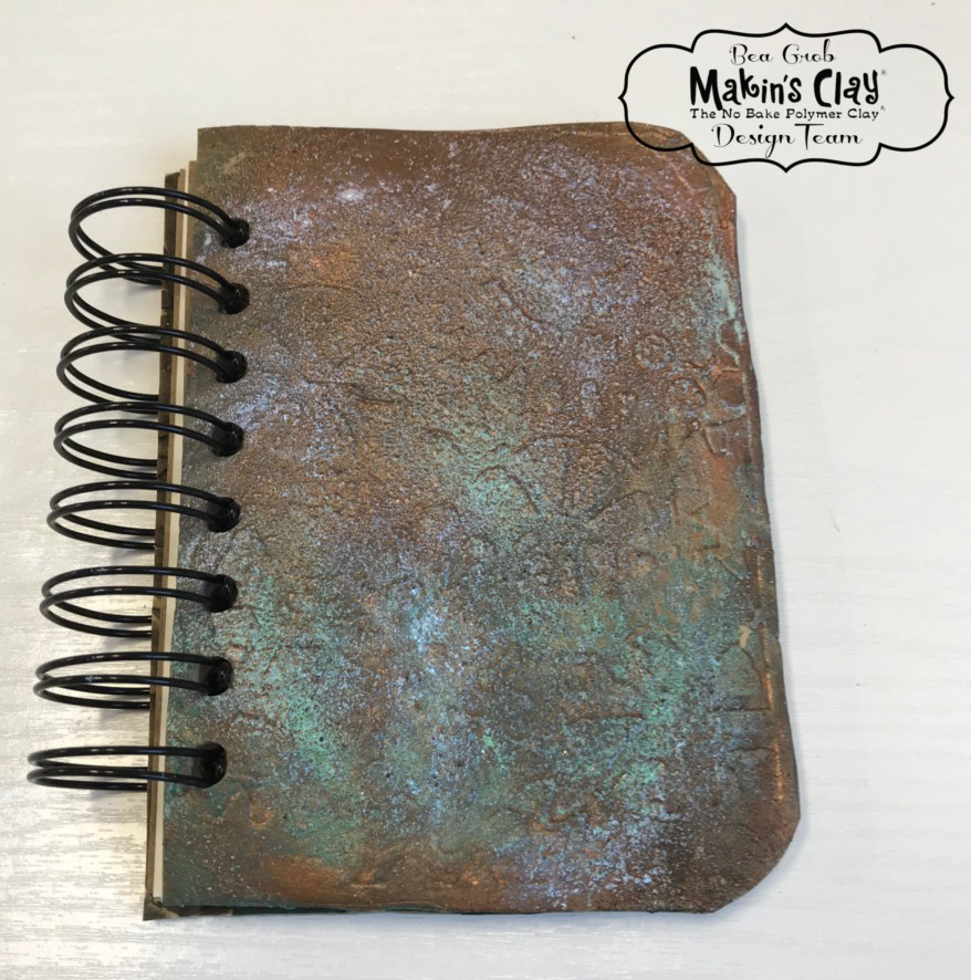 Faux Leather/Faux Metal Journal Cover
