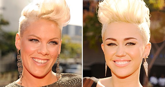 MTV's VMAs 12': Miley And P!nk Are Twins | Sidecut Women