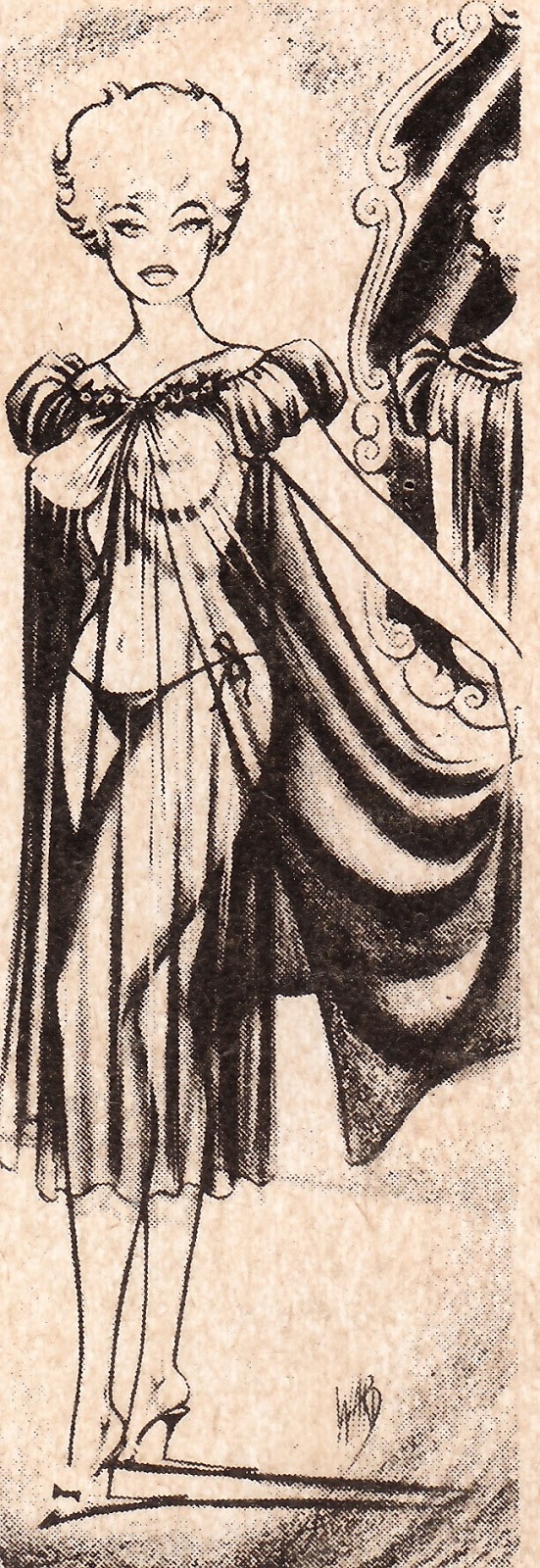 TRUE BURLESQUE Lili St. Cyr Hires Bill Ward to Ilustrate Her Lingerie