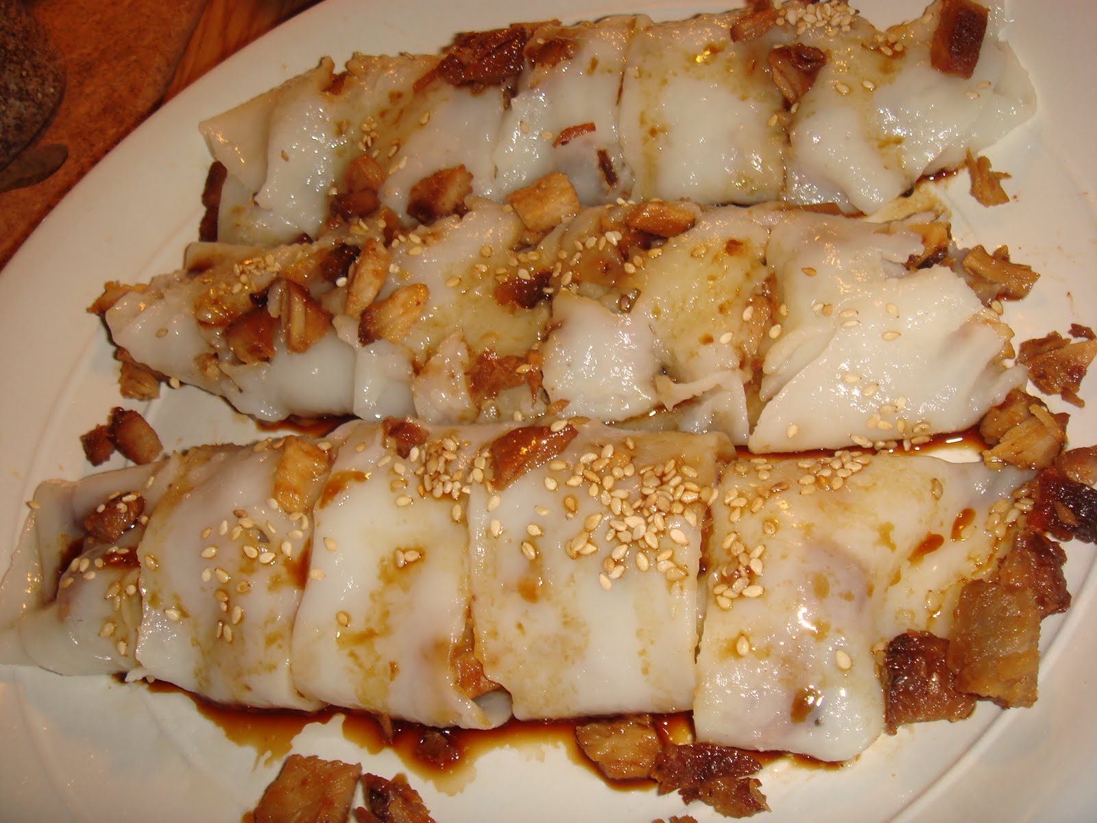 Rachel's Kitchen Cantonese 'cheong fun' (Steamed RiceRolls) Recipe