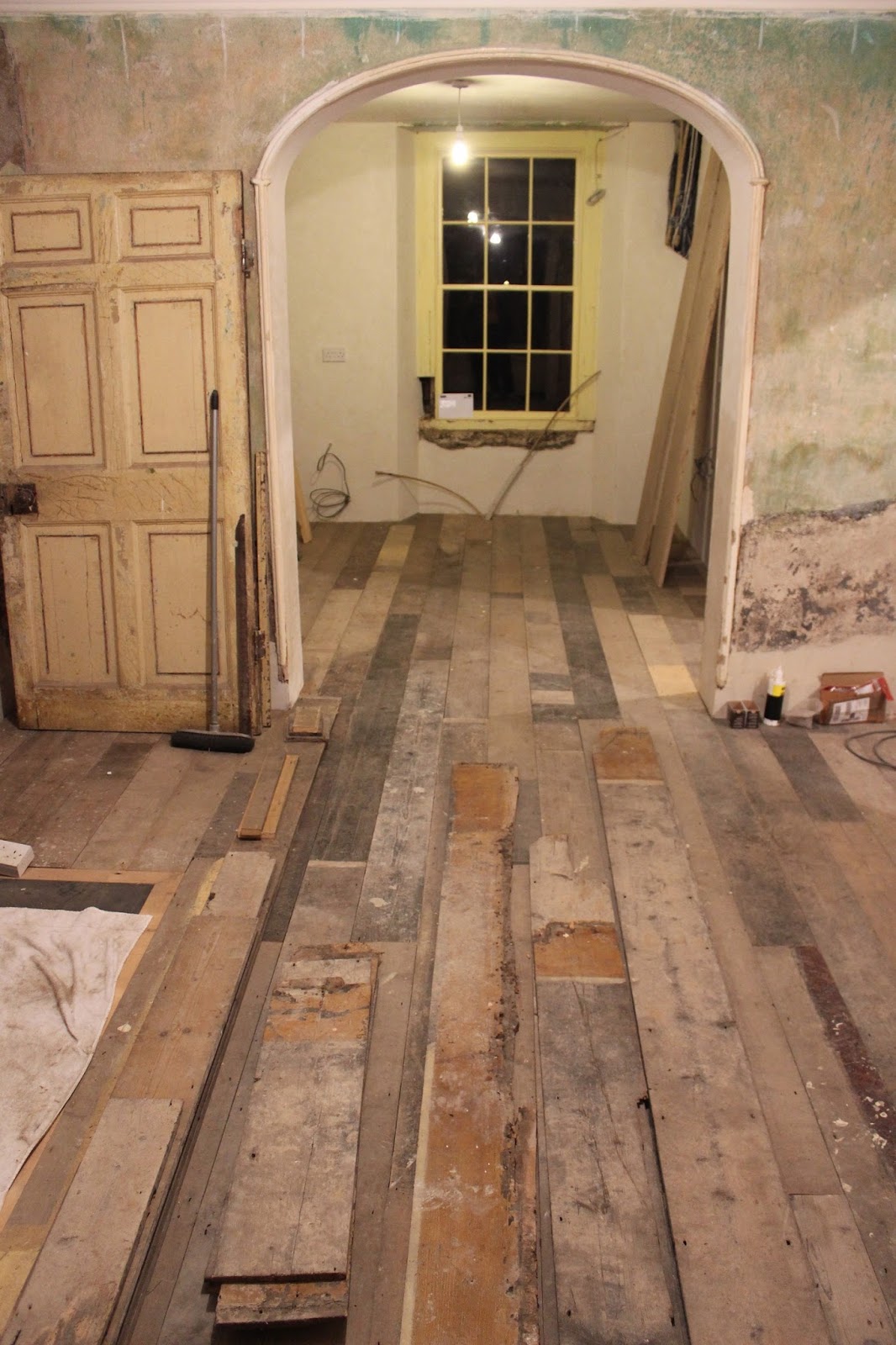 House Renovation Dundalk, Louth, Ireland Laying Of Floorboards Complete