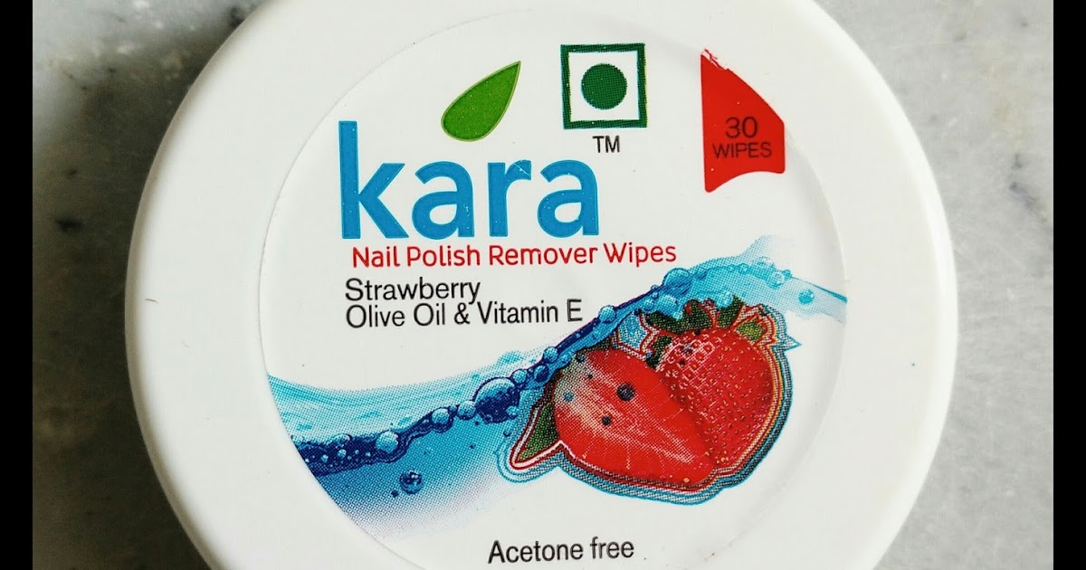 Kara Nail Polish Remover Wipes, for Personal at Rs 100/piece in Kanpur |  ID: 16411088430