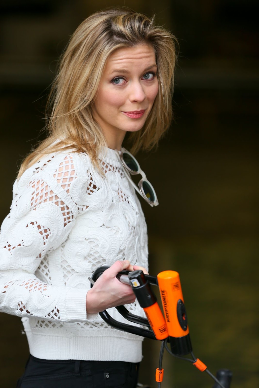 Rachel Riley – Arriving at BBC Radio One in London | Celebs Today