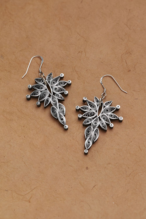 Book Review And Giveaway Art Of Quilling Paper Jewelry The This Pair Of Earrings Below Shows How Stunning Quilled Paper Designs Can Be
