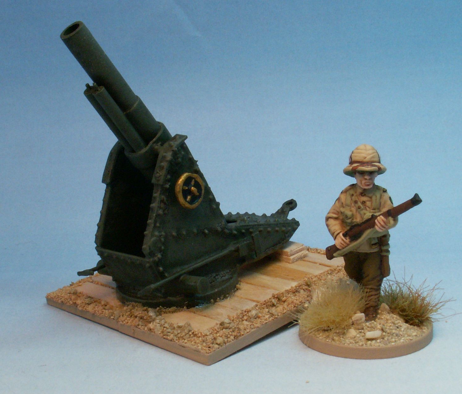 Over Open Sights: 97 Heavy Artillery Group 2. High angle static 6 inch ...