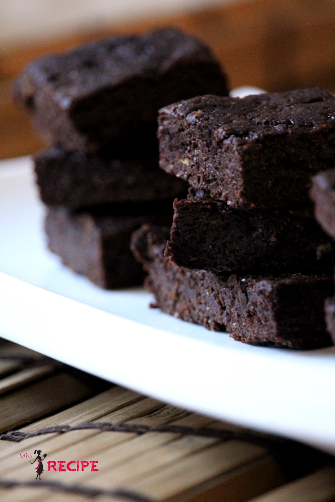Brownies au caroube Carob brownies Traiteur vegan