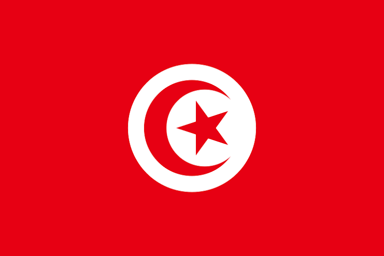 Bendera identitas negara Tunisia