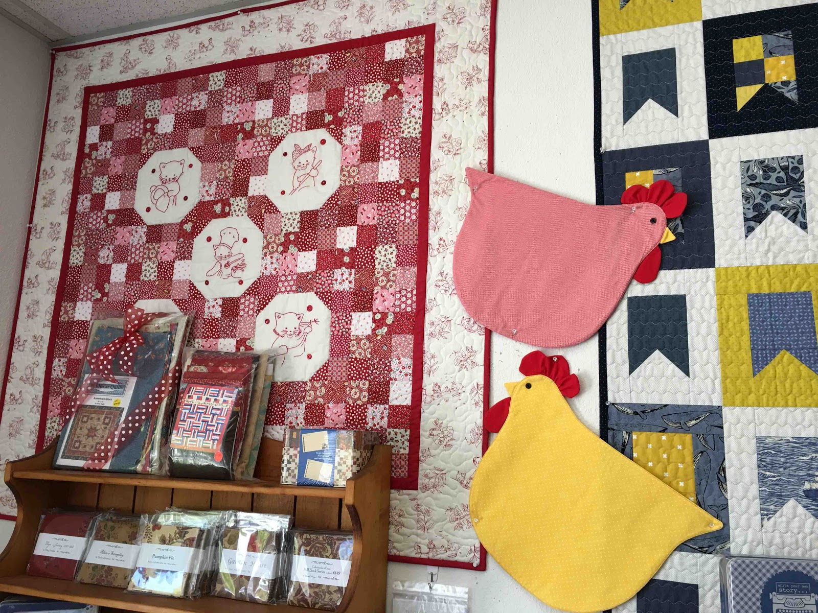 Cat Patches Quilt Shop Quilted Angel, Petaluma, California