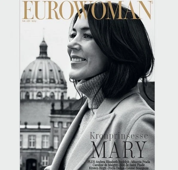 Danish Fashion Magazine Euro Woman made a special interview with Crown Princess Mary of Denmark on the occasion of Women Deliver Conference