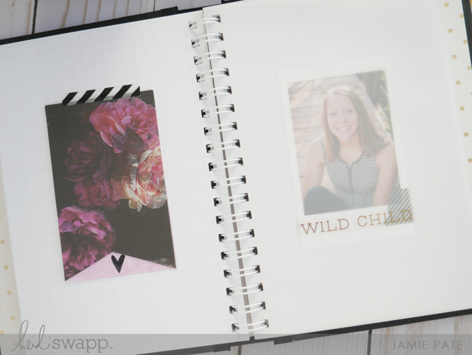 Creating a Thanksgiving book with Heidi Swapp Instax Vintage by Jamie Pate | @jamiepate for @heidiswapp