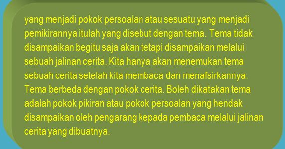 Pengertian Jenis Dan Tingkatan Tema Dalam Penulisan Pondok Belajar