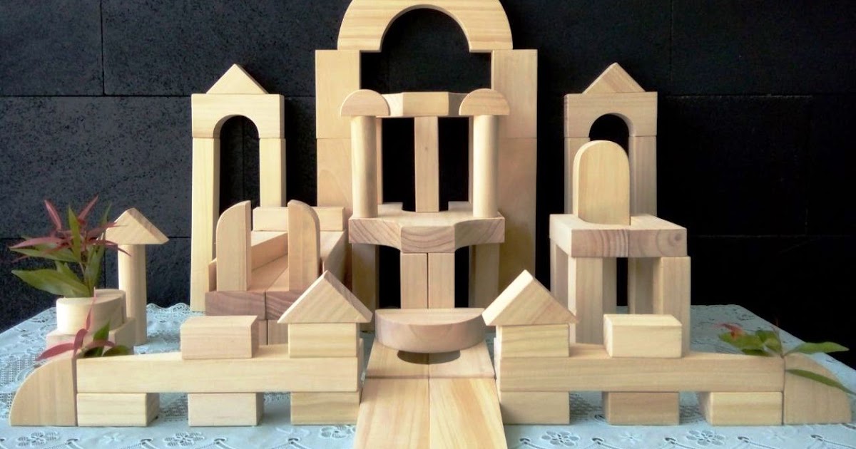 Balok Unit Natural 105 Grade A - SEBUTIK EDUTOYS